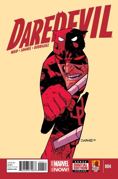 Daredevil, Vol. 4  |  Issue#4A | Year:2014 | Series: Daredevil | Pub: Marvel Comics | Chris Samnee Regular Cover