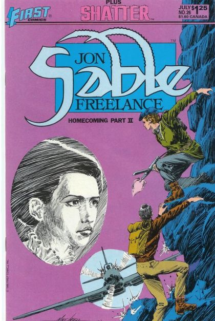 Jon Sable, Freelance Homecoming part 2: The Moses Line |  Issue#26 | Year:1985 | Series: Jon Sable | Pub: First Comics