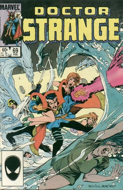 Doctor Strange, Vol. 2 Sea Cruise |  Issue#69A | Year:1984 | Series: Doctor Strange | Pub: Marvel Comics | Direct Edition