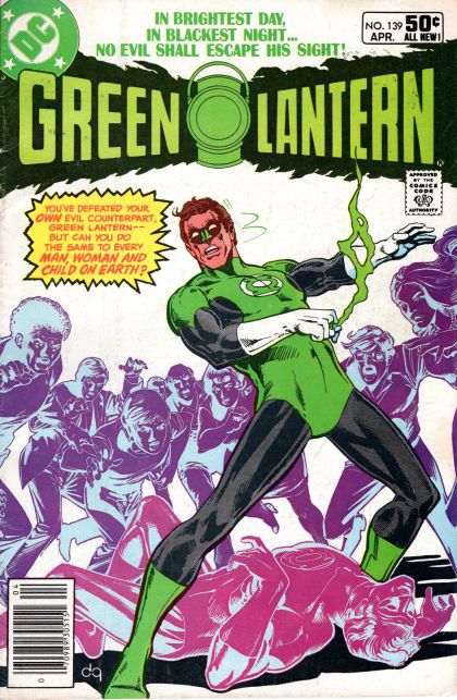 Green Lantern, Vol. 2 Slay On, Silvery Moon! / The Mer-Queen Of Rann |  Issue#139B | Year:1981 | Series: Green Lantern | Pub: DC Comics | Newsstand Edition