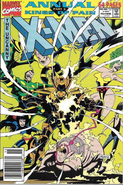 The Uncanny X-Men Annual  |  Issue#15B | Year:1991 | Series: X-Men | Pub: