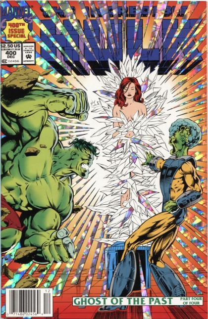 The Incredible Hulk, Vol. 1 Ghost Of The Past, Part Four: Deus Ex Machina |  Issue#400B | Year:1992 | Series: Hulk | Pub: Marvel Comics | Newsstand Edition