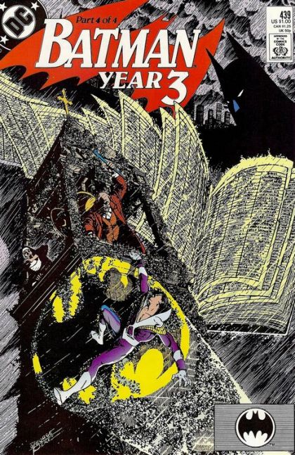 Batman, Vol. 1 Year Three, Part 4 |  Issue#439A | Year:1989 | Series: Batman | Pub: DC Comics