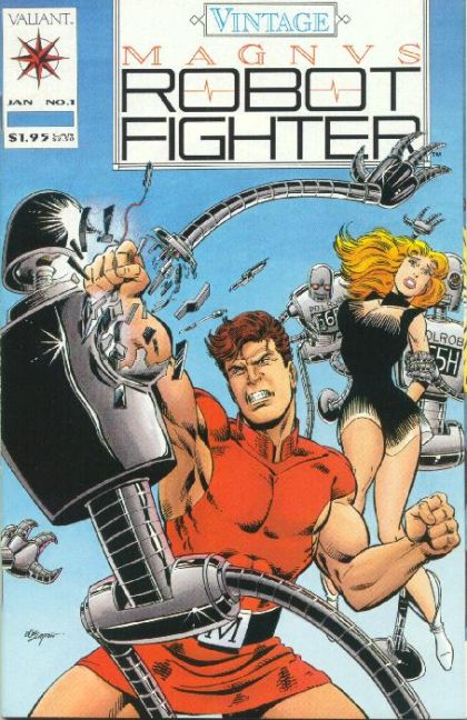 Vintage Magnus Robot Fighter  |  Issue#1 | Year:1992 | Series: Magnus | Pub: Valiant Entertainment