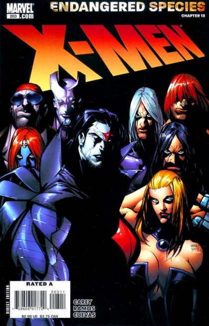 X-Men, Vol. 1 Endangered Species - Blinded by the Light, Part 4 |  Issue#203A | Year:2007 | Series: X-Men | Pub: Marvel Comics