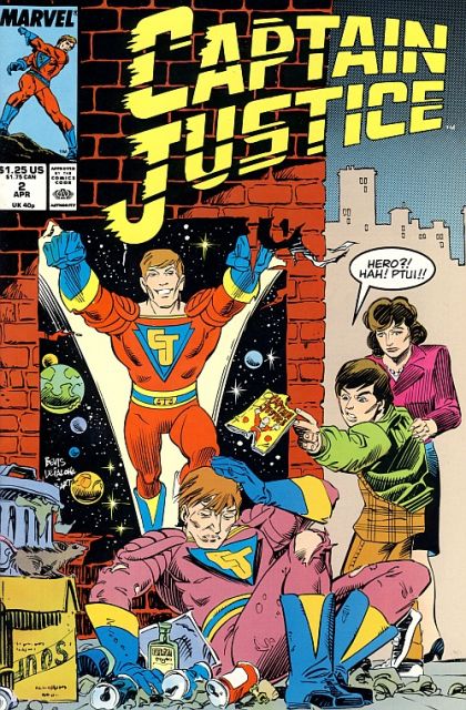 Captain Justice  |  Issue#2 | Year:1988 | Series:  | Pub: Marvel Comics