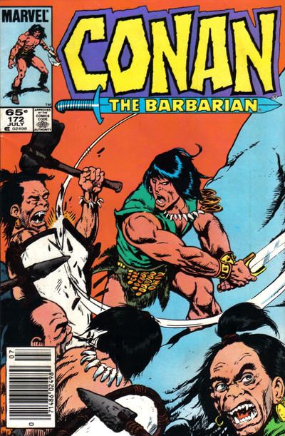 Conan the Barbarian, Vol. 1 Reavers In The Borderland |  Issue#172B | Year:1985 | Series: Conan | Pub: Marvel Comics |