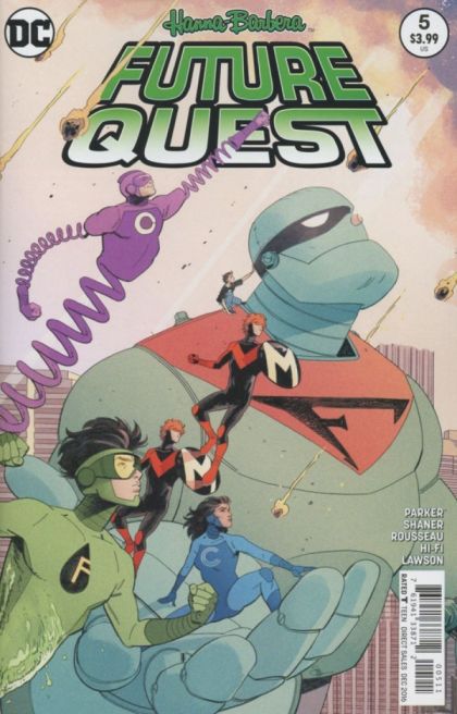 Future Quest The Wheel of History |  Issue#5A | Year:2016 | Series:  | Pub: DC Comics | Regular Evan Doc Shaner Cover