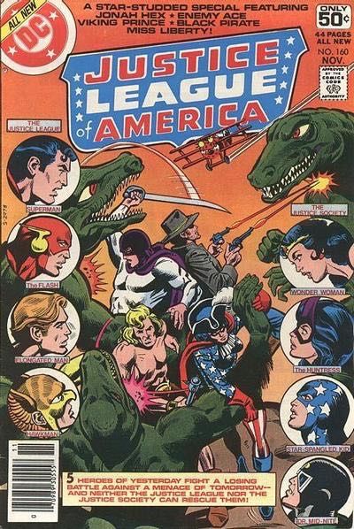 Justice League of America, Vol. 1 Crisis From Tomorrow |  Issue#160B | Year:1978 | Series: Justice League | Pub: DC Comics |