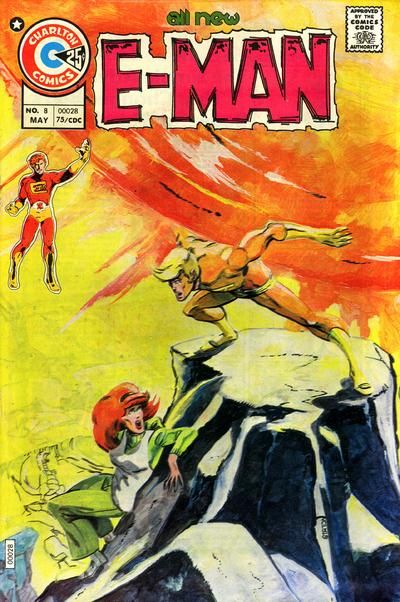 E-Man (Charlton Comics) The Inner Sun |  Issue#8 | Year:1975 | Series: E-Man | Pub: Charlton Comics |