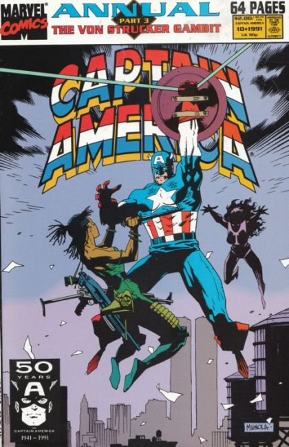 Captain America, Vol. 1 Annual The Von Strucker Gambit - Part 3: Call Of Duty |  Issue#10A | Year:1991 | Series: Captain America |