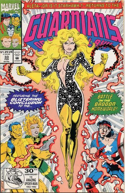 Guardians of the Galaxy, Vol. 1 Cut Bait And Run |  Issue#33A | Year:1992 | Series: Guardians of the Galaxy |
