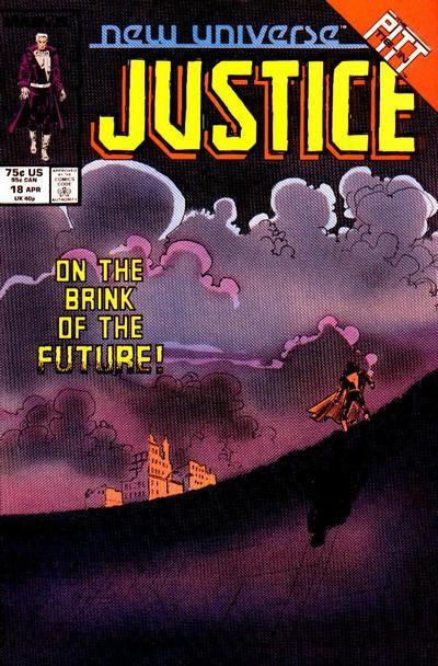 Justice (Marvel) Orphans of the Storm |  Issue#18 | Year:1988 | Series: New Universe | Pub: Marvel Comics