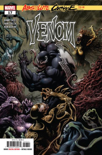 Venom, Vol. 4  |  Issue#17A | Year:2019 | Series: Venom | Pub: Marvel Comics | Regular Kyle Hotz Cover