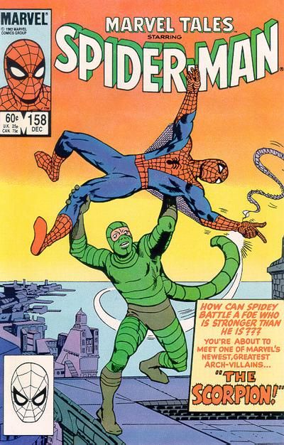 Marvel Tales, Vol. 2  |  Issue#158 | Year:1983 | Series: Spider-Man | Pub: Marvel Comics
