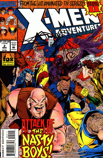 X-Men Adventures, Vol. 2 Somethin' Sinister |  Issue#2 | Year:1994 | Series: X-Men | Pub: Marvel Comics