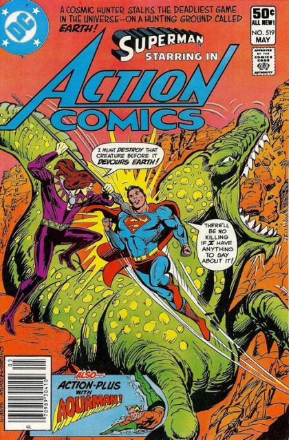 Action Comics, Vol. 1 Where the Space Winds Blow! / Family Plot! |  Issue#519B | Year:1981 | Series:  | Pub: DC Comics |