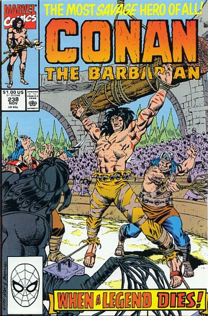 Conan the Barbarian, Vol. 1 The Death of Conan! |  Issue#238A | Year:1990 | Series: Conan | Pub: Marvel Comics |