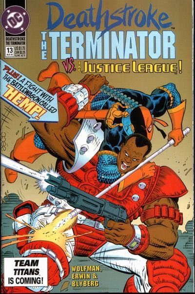 Deathstroke, The Terminator Terminator Hunt |  Issue#13 | Year:1992 | Series: Deathstroke | Pub: DC Comics