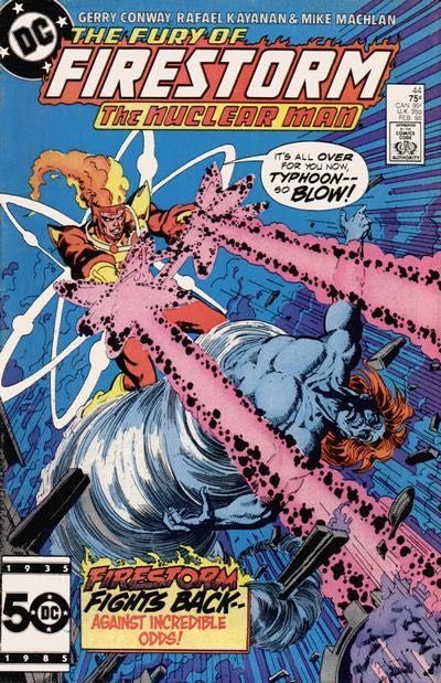 Firestorm, the Nuclear Man, Vol. 2 (1982-1990) An East Wind Blowing |  Issue#44A | Year:1986 | Series: Firestorm | Pub: DC Comics