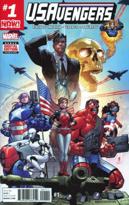 U.S.Avengers $kullocracy, Part One |  Issue#1A | Year:2017 | Series:  | Pub: Marvel Comics | Regular Paco Medina Cover