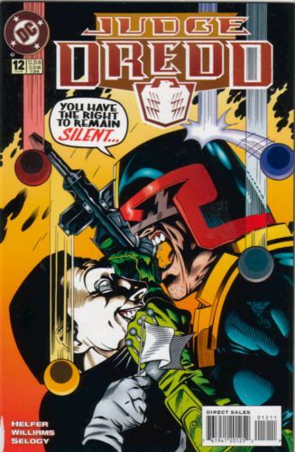 Judge Dredd, Vol. 3 A Different World |  Issue#12 | Year:1995 | Series: Judge Dredd | Pub: DC Comics