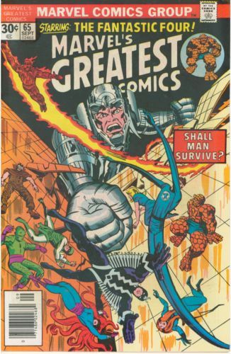 Marvel's Greatest Comics Shall Man Survive |  Issue#65 | Year:1976 | Series:  | Pub: Marvel Comics
