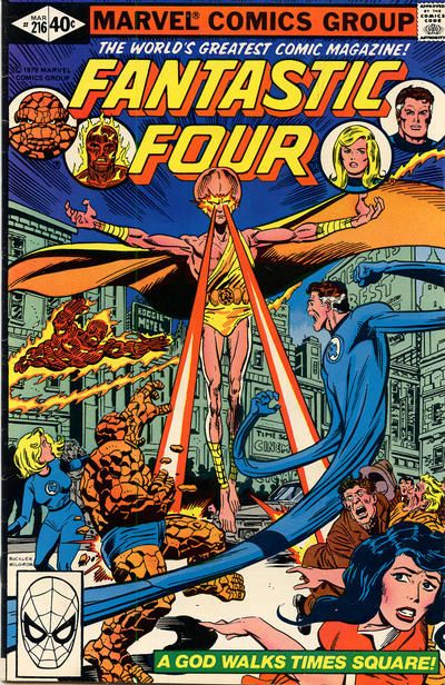 Fantastic Four, Vol. 1 Where There Be Gods! |  Issue#216A | Year:1979 | Series: Fantastic Four | Pub: Marvel Comics