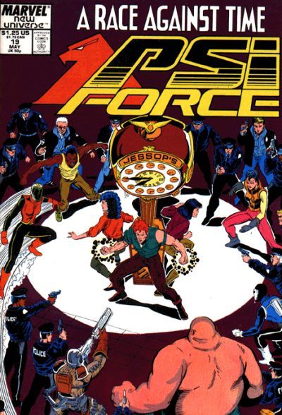 Psi Force The Masada Defense |  Issue#19 | Year:1988 | Series: New Universe | Pub: Marvel Comics