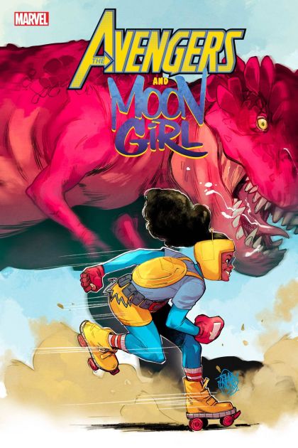 The Avengers and Moon Girl  |  Issue#1B | Year:2022 | Series:  | Pub: Marvel Comics | Jahnoy Lindsay Variant