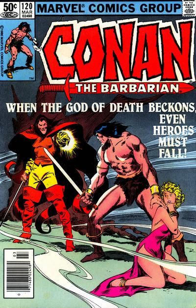 Conan the Barbarian, Vol. 1 The Hand Of Erlik! |  Issue#120B | Year:1981 | Series: Conan |
