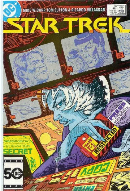 Star Trek, Vol. 1 New Frontiers, Part 8: Homecoming |  Issue#16A | Year:1985 | Series: Star Trek |