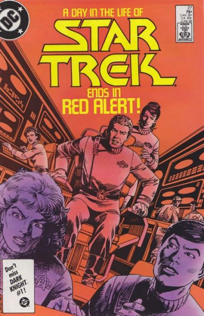 Star Trek, Vol. 1 Around The Clock |  Issue#27A | Year:1986 | Series: Star Trek |