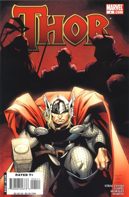 Thor, Vol. 3 No Borders |  Issue#4A | Year:2007 | Series: Thor | Pub: Marvel Comics | Olivier Coipel Regular