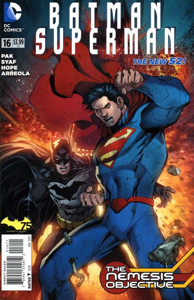 Batman / Superman The Nemesis Objective, Superman's Joker |  Issue#16A | Year:2014 | Series:  | Pub: DC Comics