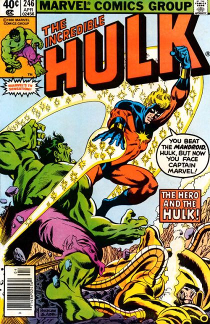 The Incredible Hulk, Vol. 1 The Hero and the Hulk! |  Issue#246B | Year:1980 | Series: Hulk |