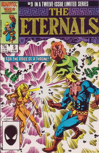 Eternals, Vol. 2 You Say You Want A Revolution? |  Issue#9A | Year:1986 | Series: Eternals |