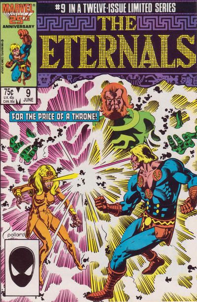 Eternals, Vol. 2 You Say You Want A Revolution? |  Issue#9A | Year:1986 | Series: Eternals |