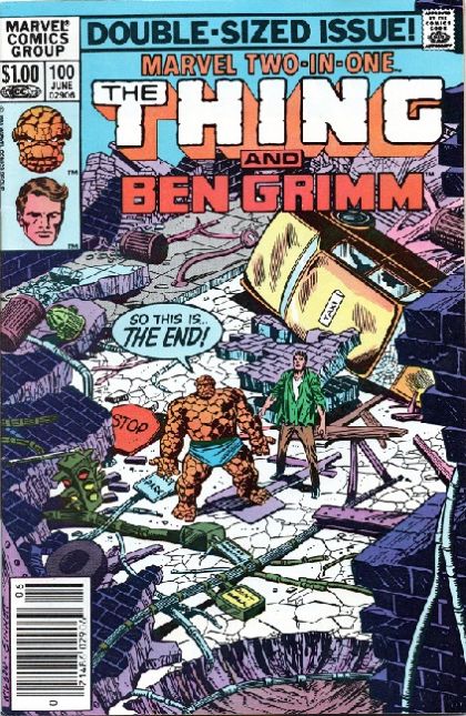 Marvel Two-In-One, Vol. 1 Aftermath! |  Issue#100B | Year:1983 | Series: Marvel Two-In-One | Pub: Marvel Comics
