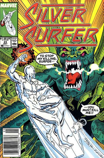 Silver Surfer, Vol. 3 Alien! |  Issue#23B | Year:1989 | Series: Silver Surfer | Pub: Marvel Comics