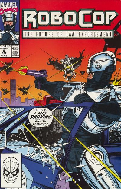 Robocop Gangbuster |  Issue#8A | Year:1990 | Series:  | Pub: Marvel Comics