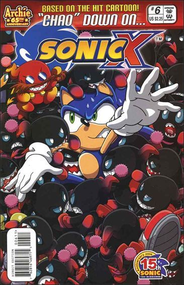 Sonic X  |  Issue#6 | Year:2008 | Series: Sonic The Hedgehog | Pub: Archie Comic Publications