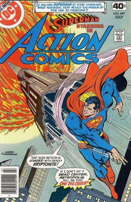 Action Comics, Vol. 1 Superman's Command Performance |  Issue#497B | Year:1979 | Series:  |