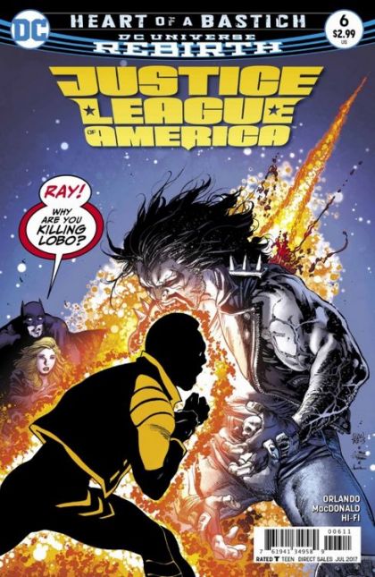 Justice League Of America, Vol. 5 Heart of a Bastich, Part Two |  Issue#6A | Year:2017 | Series:  | Pub: DC Comics
