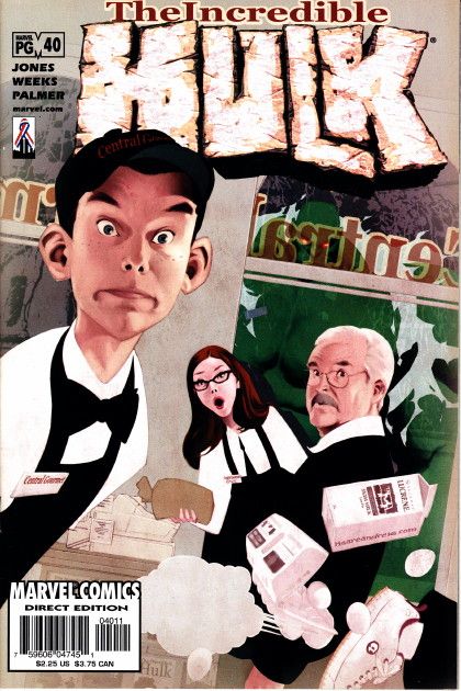 The Incredible Hulk, Vol. 2 Boiling Point |  Issue#40A | Year:2002 | Series: Hulk | Pub: Marvel Comics | Direct Edition