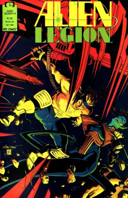 Alien Legion, Vol. 2 Man of War |  Issue#14 | Year:1989 | Series:  | Pub: Marvel Comics