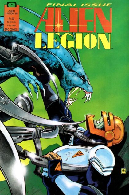 Alien Legion, Vol. 2 Return to the Planet of the Iks! |  Issue#18 | Year:1990 | Series:  | Pub: Marvel Comics