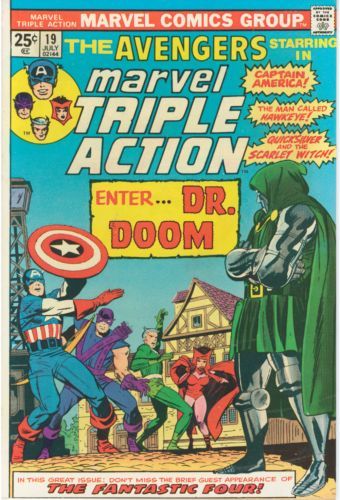 Marvel Triple Action, Vol. 1 Enter... Dr. Doom! |  Issue#19 | Year:1974 | Series:  | Pub: Marvel Comics
