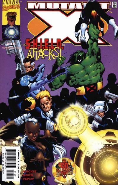 Mutant X The Ripple Effect |  Issue#15A | Year:1999 | Series: X-Men | Pub: Marvel Comics