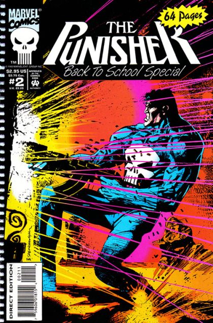 Punisher Back To School Special No Pain |  Issue#2 | Year:1993 | Series: Punisher |